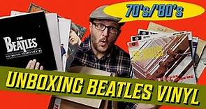 Unboxing Beatles UK 70's & 80's Vinyl Treasures | AUDIOPHILE