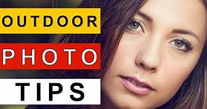Outdoor Portrait Photography Tutorial: Natural Light Portraiture Sunny Day