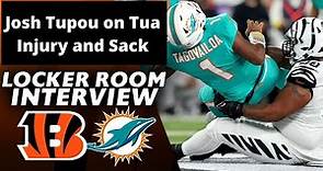Josh Tupou on Tua Tagovailoa's Concussion on His Sack and Bengals' Win Over Dolphins | NFL Week 4