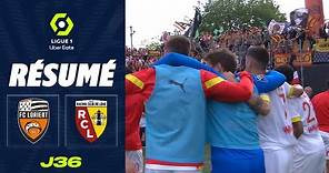FC LORIENT - RC LENS (1 - 3) - Résumé - (FCL - RCL) / 2022-2023
