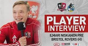 💬 Ilmari Niskanen pre Bristol Rovers (H) | Exeter City Football Club