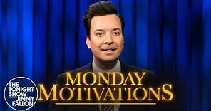 Monday Motivations: Everyone Cares About Your Dream Last Night | The Tonight Show