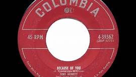 1951 HITS ARCHIVE: Because Of You - Tony Bennett (a #1 record)