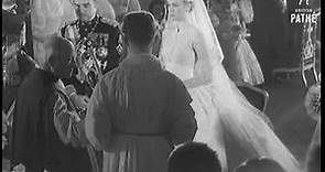Boda de Grace Kelly y Rainiero de Mónaco (1956)