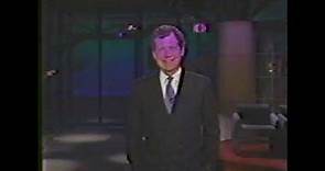 Late Night with David Letterman Monologue March 23, 1989
