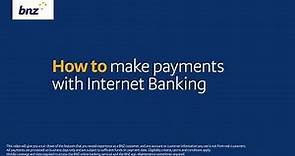 How to make payments with Internet Banking
