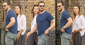 NEW!! JAMIE DORNAN with his wife AMELIA WARNER in LONDON!! (12/08/21) 😍😍 [PICTURES]