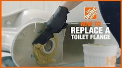 How to Replace a Toilet Flange | Toilet Repair | The Home Depot
