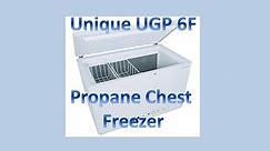 Unique UGP 6F off grid propane freezer 6 cuft. - chest freezer