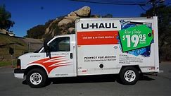 U Haul Truck Video Review 10' Rental Box Van Rent Pods Storage