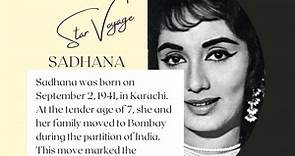 🌟 *Sadhana Shivdasani: The Timeless Icon of Indian Cinema* 🌟