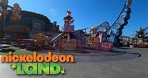 Nickelodeon Land At Blackpool Pleasure Beach | Full Walkthrough | March 2022
