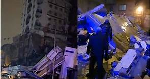 土耳其發生7.8強震 多棟大樓倒塌死傷不明｜東森新聞