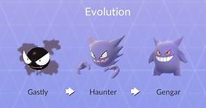 779CP Gastly Evolving into Gengar! Complete Gengar Evolution Chain!