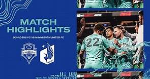HIGHLIGHTS: Seattle Sounders FC vs. Minnesota United FC | April 23, 2023