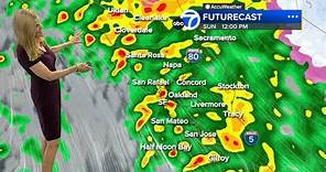 AccuWeather Forecast: Level 4 storm with rain, strong winds and possible thunderstorm