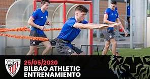 Vuelta al trabajo Bilbao Athletic I Bilbao Athleticen itzulera (25-05-2020)