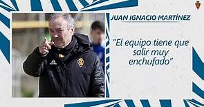 Rueda de prensa de Juan Ignacio Martínez | 6/05/2022 | Real Zaragoza