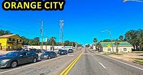 Orange City Florida Driving Through