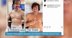 Mark Wahlberg Shares Before and After Snaps of 20 Lb. Weight Gain in 3 Weeks