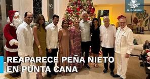Enrique Peña Nieto reaparece en República Dominicana acompañado por Bill y Hillary Clinton