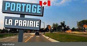Tour around City of PORTAGE LA PRAIRIE, Manitoba | Canada [4K]