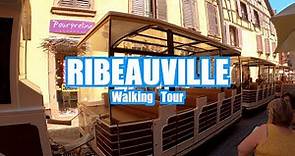 Ribeauville France 🇫🇷 Walking Tour in 4K - Alsace region