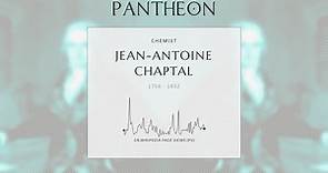 Jean-Antoine Chaptal Biography - French chemist and physician