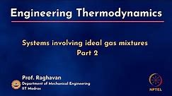 Tutorial 4- Systems involving ideal gas mixtures - Part 2