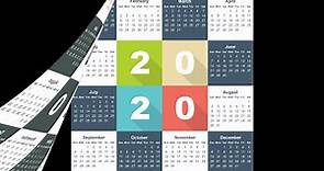 2020 Calendar Free Download
