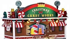 Lemax Christmas Candy Works Village Decorations Ideas for your Kids Room at Michaels Craft Store