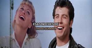 Summer Nights - Grease (Lyrics Español/Ingles)(Video Oficial HD)