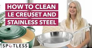How to Clean Cookware feat. Le Creuset and Stainless Steel | #Spotless | #RealSimple