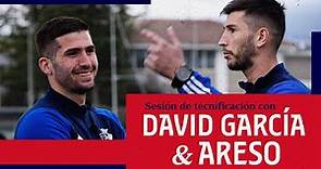 David García y Areso comparten un entrenamiento con los juveniles de Osasuna | Club Atlético Osasuna