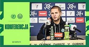 Dawid Szulczek po meczu Górnik Zabrze - Warta Poznań