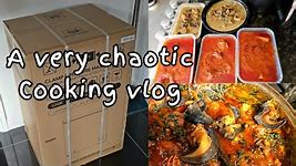 Living in UK 🇬🇧; a chaotic vlog + Bulk cooking + unboxing our chest freezer