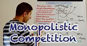 Y2 21) Monopolistic Competition