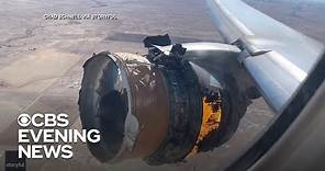 Engine explodes moments into United Airlines flight