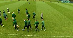 Celtic prepare to face their Glasgow rivals!