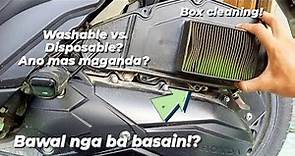 Honda Click Air Filter Check / Kailan dapat palitan? / Airbox Cleaning