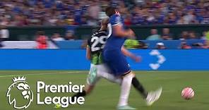 Jan Paul van Hecke sees red for tackle on Cesare Casadei | Premier League Summer Series | NBC Sports