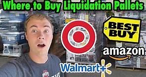 How to Buy Wholesale Liquidation Pallets Direct From Major Retailers Like Walmart & Amazon