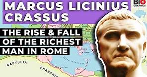 Marcus Licinius Crassus: The Rise & Fall of the Richest Man in Rome
