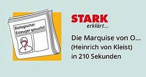 Die Marquise von O... (Heinrich von Kleist) in 210 Sekunden | STARK erklärt