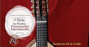 Atlántida Orquesta de Plectro. 1º-Aprender Técnica Bandurria. Conference Learn to play Bandurria.