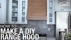 How to Build and Install a Custom Range Hood