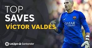 TOP 25 SAVES Víctor Valdés en LaLiga Santander