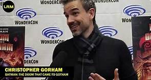 Christopher Gorham Interview for Batman: The Doom That Came to Gotham at WonderCon 2023