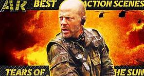 Warlords MUST FEAR BRUCE WILLIS | Best Action Scenes | TEARS OF THE SUN (2003)