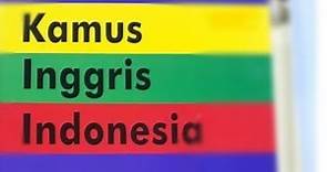 Kamus Offline INGGRIS - INDONESIA untuk PC III Englis - Indonesian dictionary